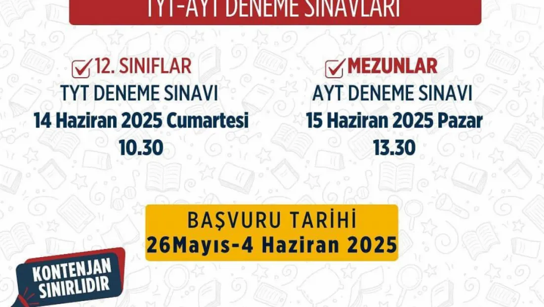Silivri Belediyesi, öğrencilere YKS ve LGS sınavlarına prova imkanı sunuyor