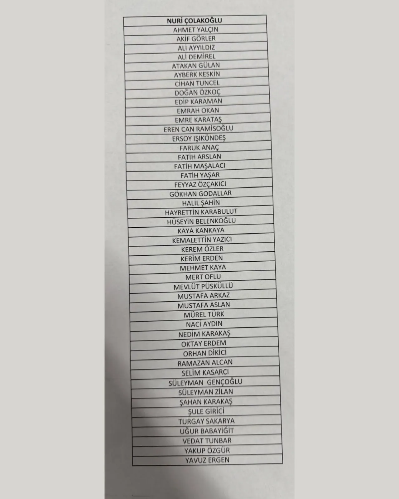 Silivrispor Kongresinde Tek Liste: Çolakoğlu'nun Yönetimi Netleşiyor