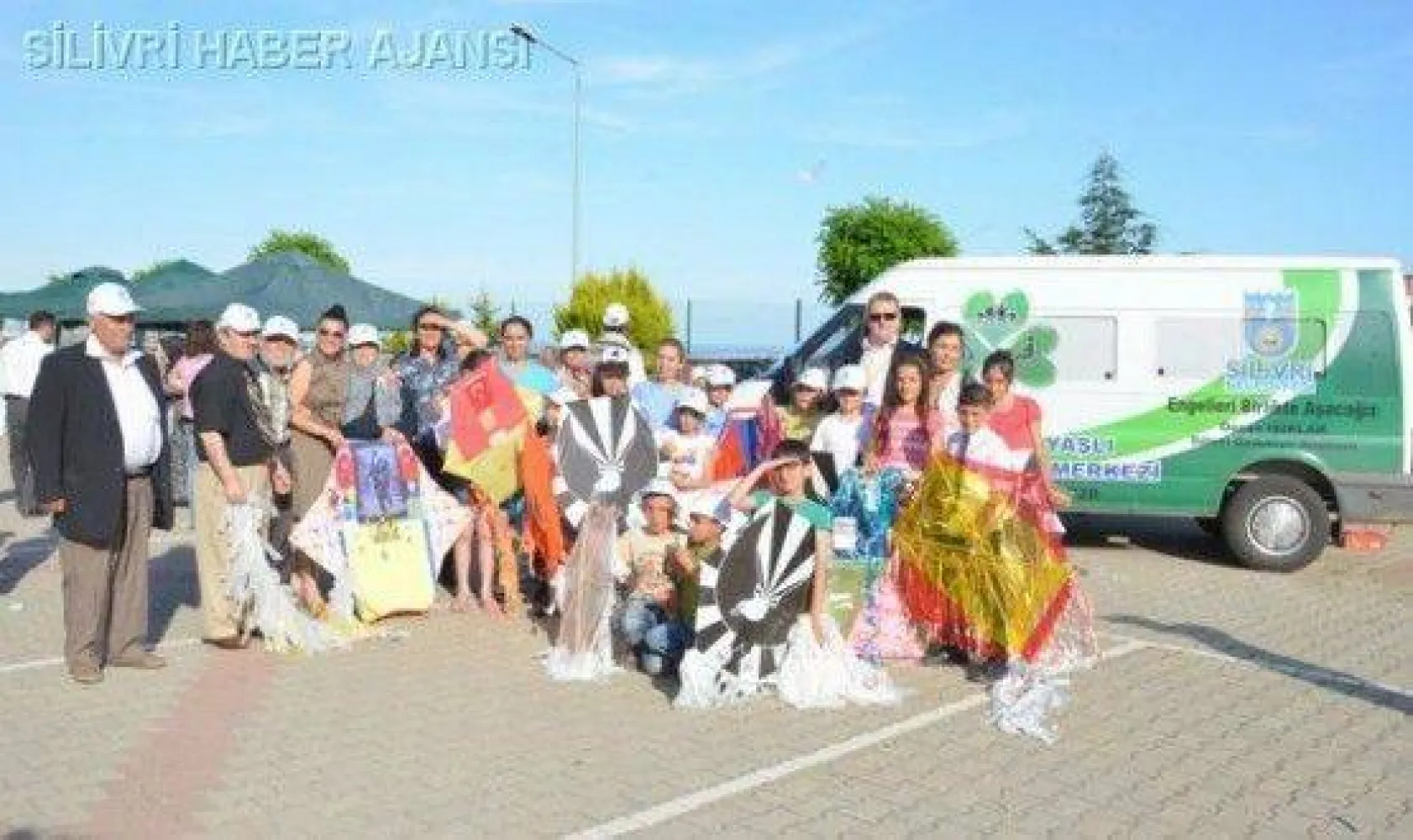 Uçurtmalar gökyüzüyle buluştu