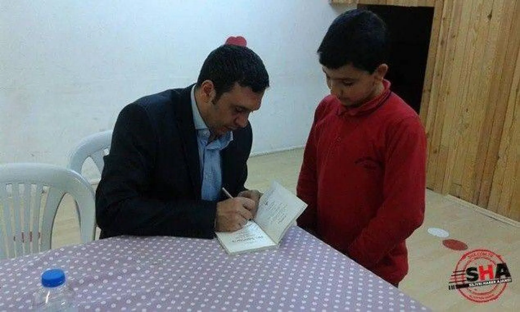 Köşker, Çantalı öğrencilerle söyleşide buluştu