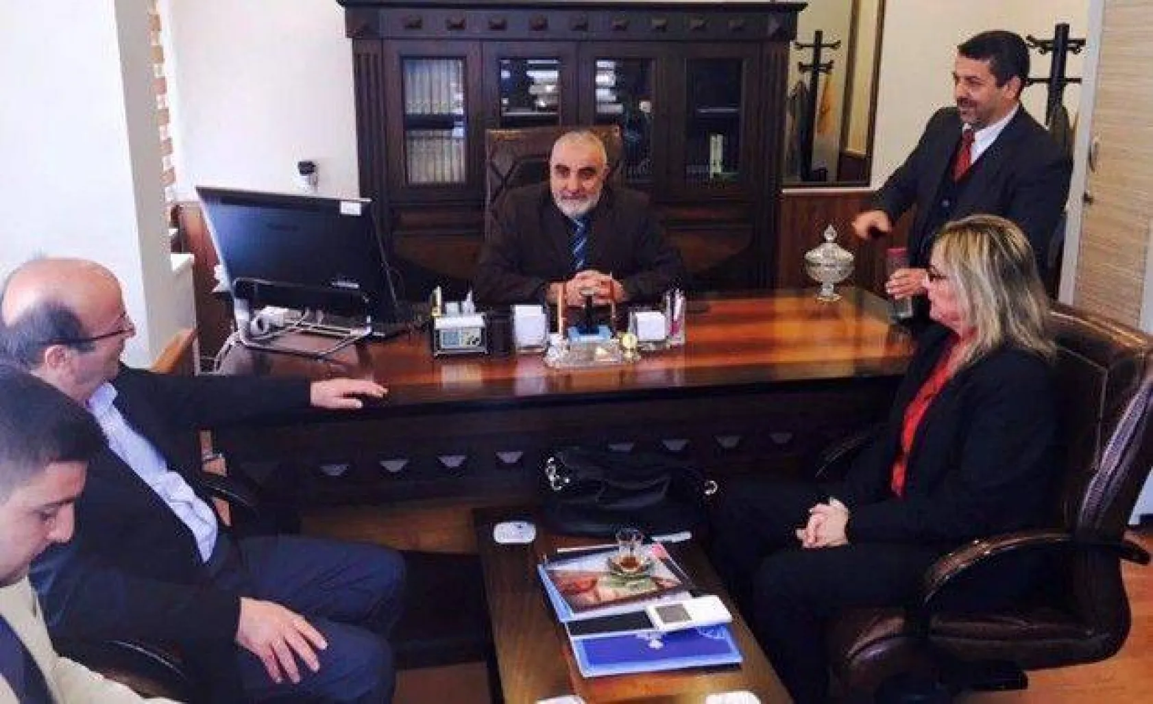 Bekaroğlu, Silivri'de ziyaretlerde bulundu