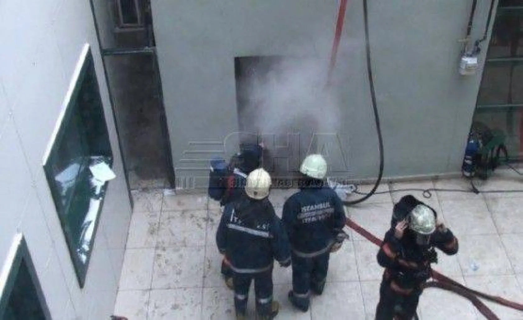 Silivri Devlet Hastanesinde yangın