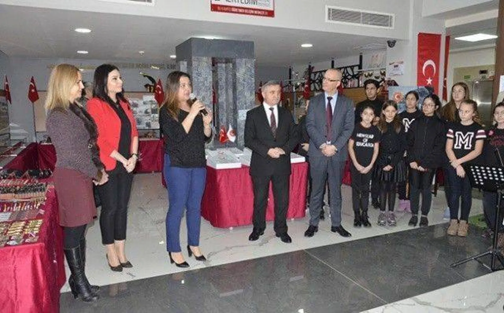 Mektebim Koleji'nde Çanakkale Savaşı Sergisi