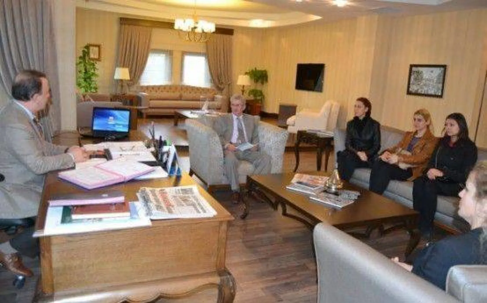 Okul Aile Birliklerinden Işıklar'a Ziyaretler