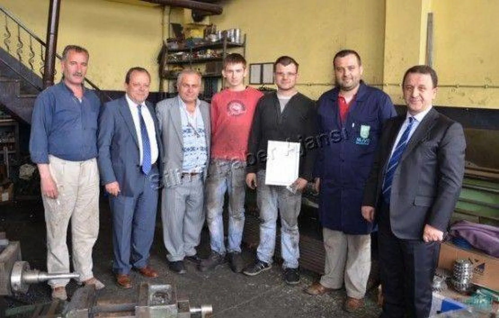 Sanayi Esnafına Işıklar Ziyareti