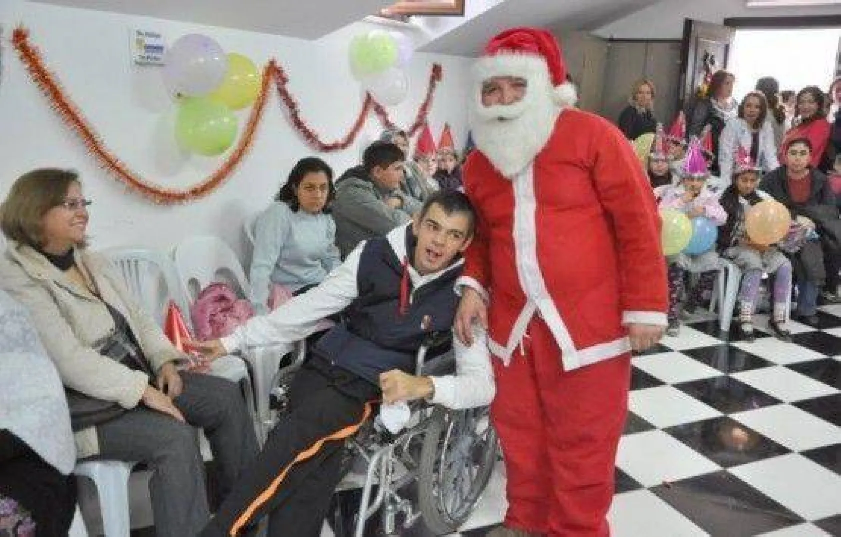 Özel öğrencilere özel yeni yıl kutlaması