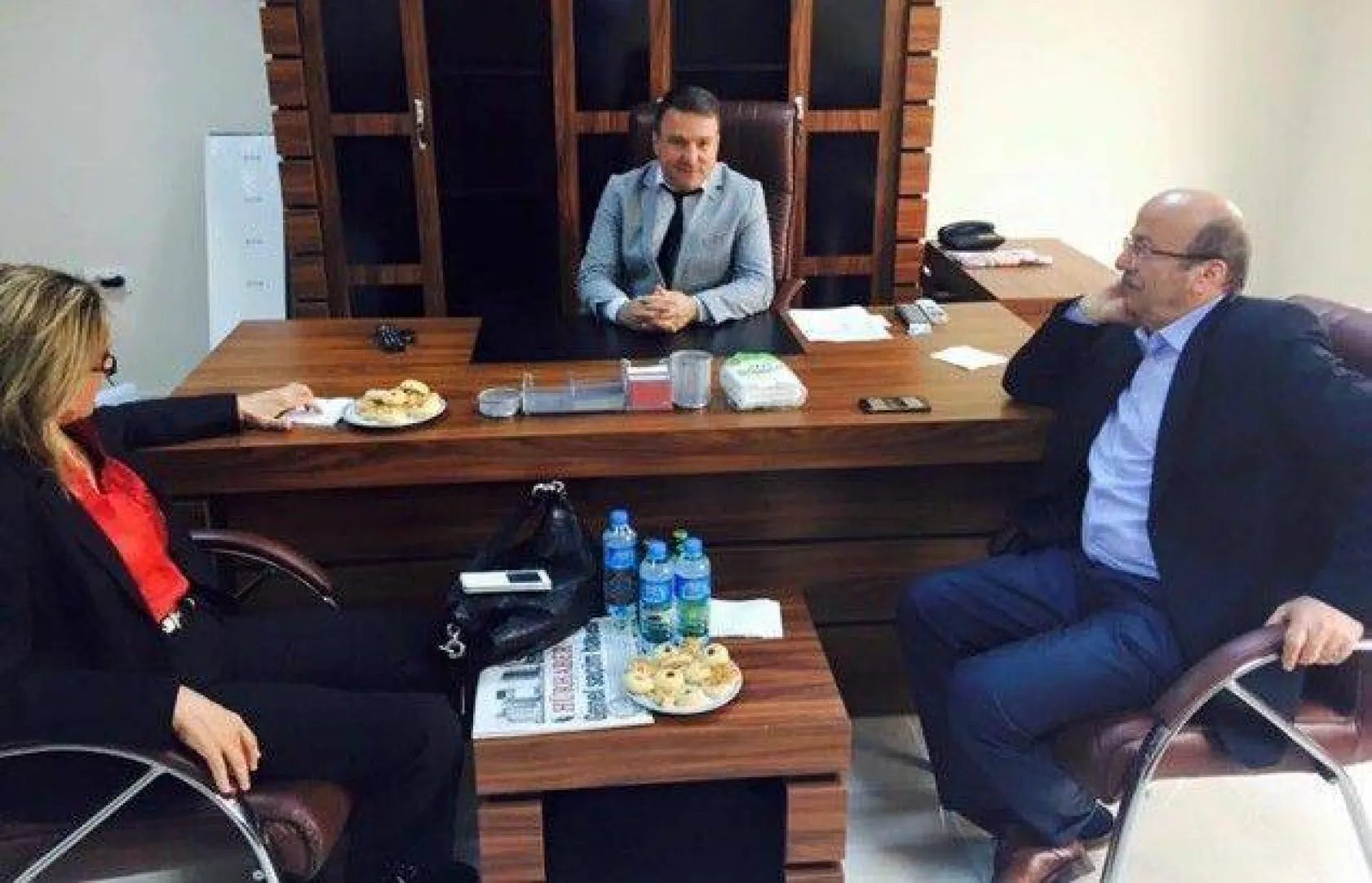 Bekaroğlu, Silivri'de ziyaretlerde bulundu