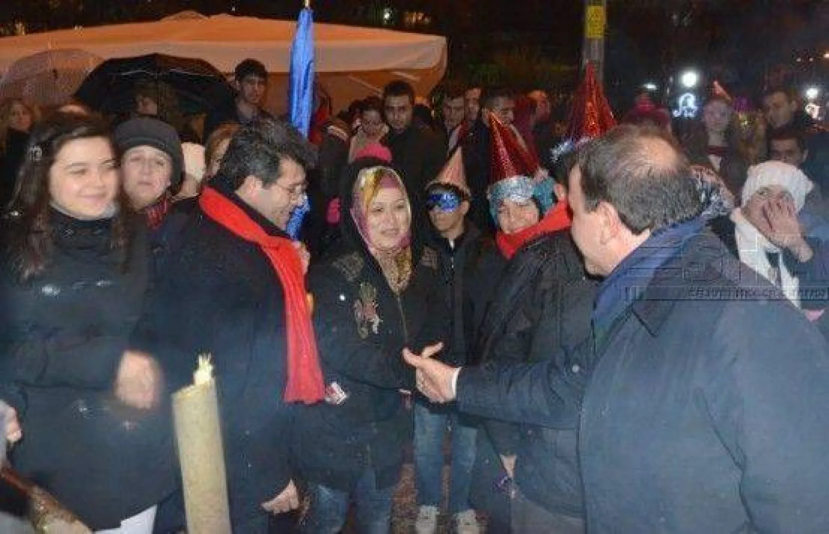 Silivri Yeni Yıla Böyle Girdi