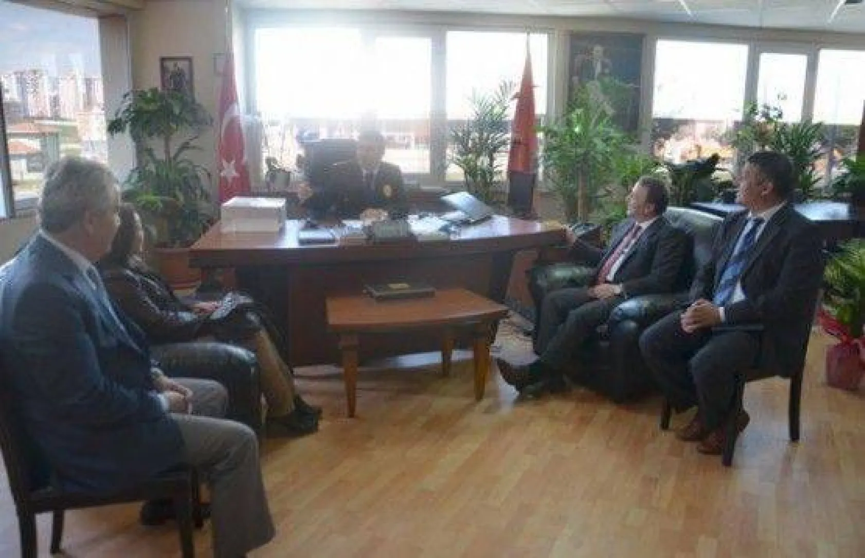 Işıklar'dan Emniyet Mensuplarına Ziyaret