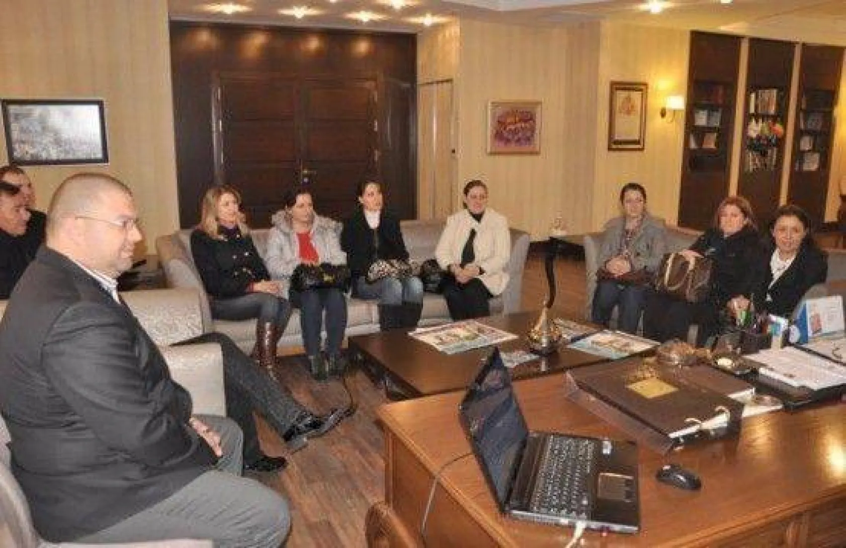 Okul Aile Birliklerinden Işıklar'a Ziyaretler