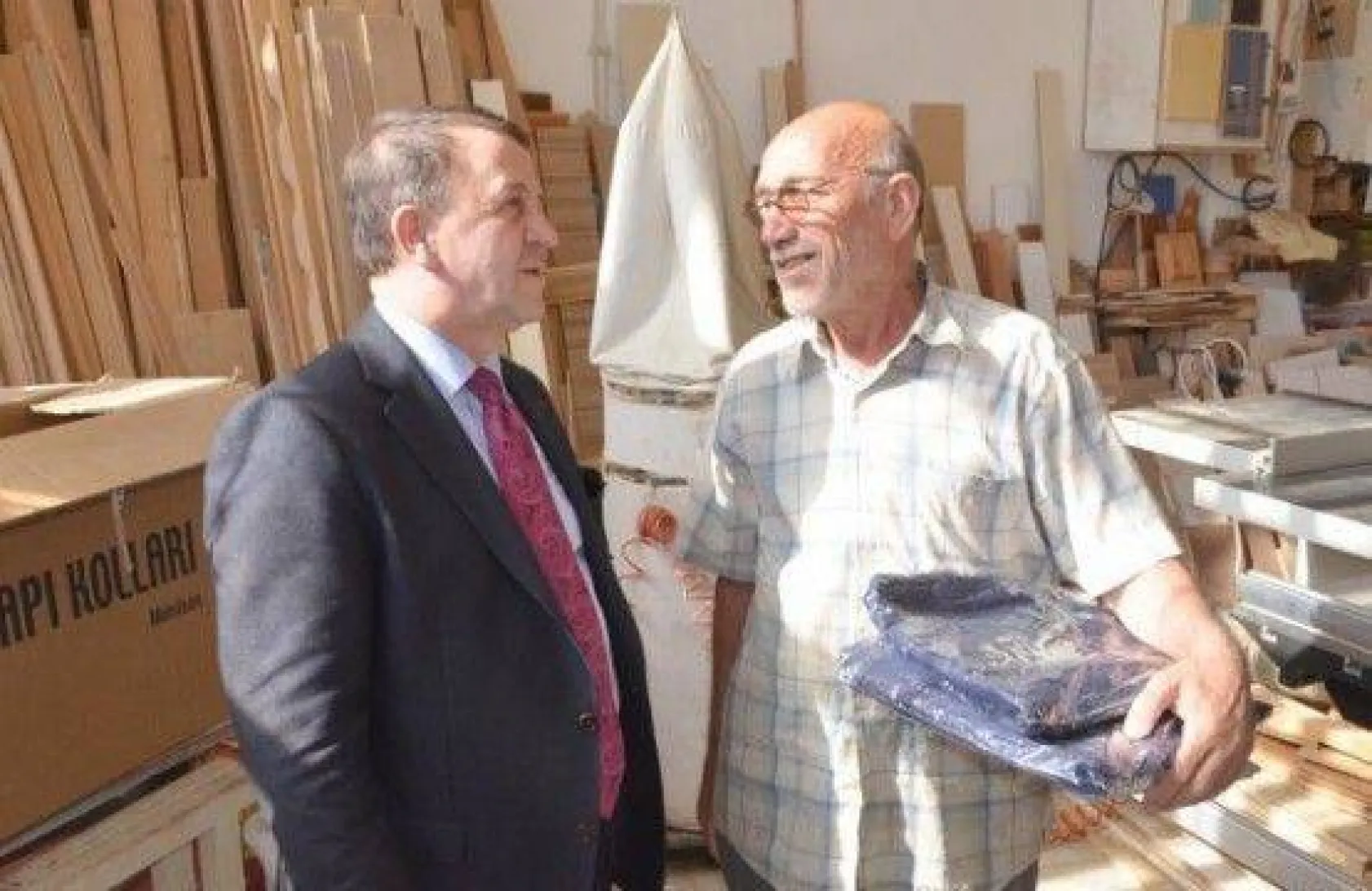 Sanayi Esnafına Işıklar Ziyareti Sürüyor