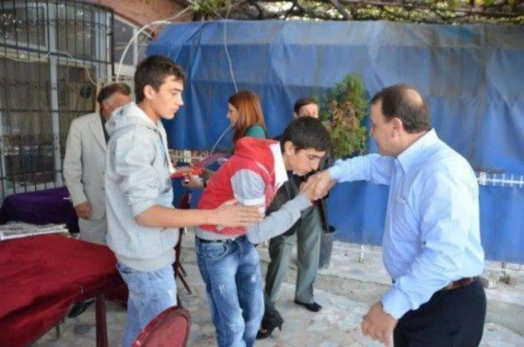 Işıklar Hemşehrileriyle Bayramlaştı