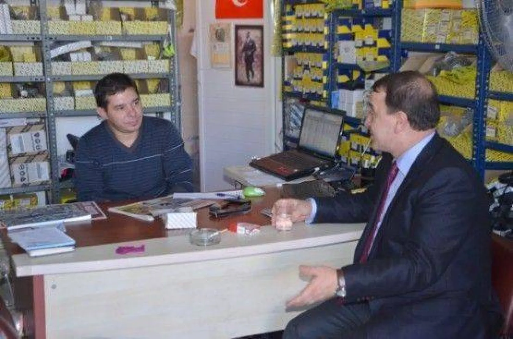 Sanayi Esnafına Işıklar Ziyareti Sürüyor