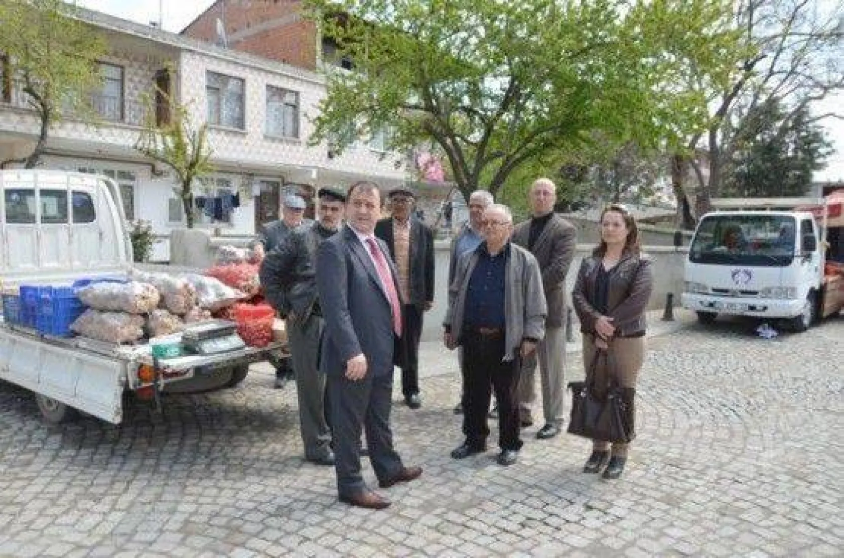 Işıklar Ortaköy Pazarını Ziyaret Etti