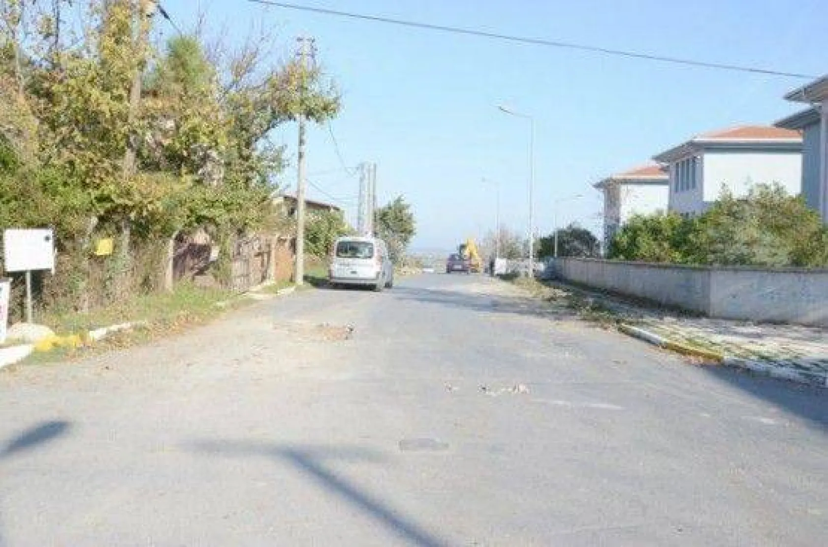 Çağdaşkent Yoluna Kaldırım Düzenlemesi