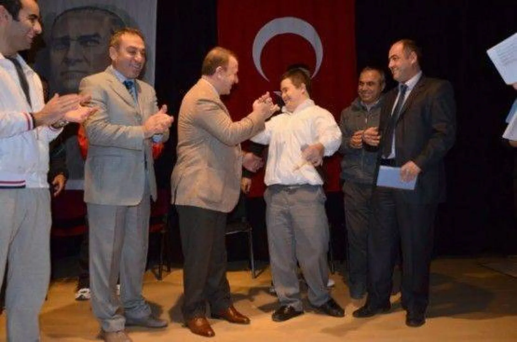 Engellilerin Öğretmenler Günü Coşkusu