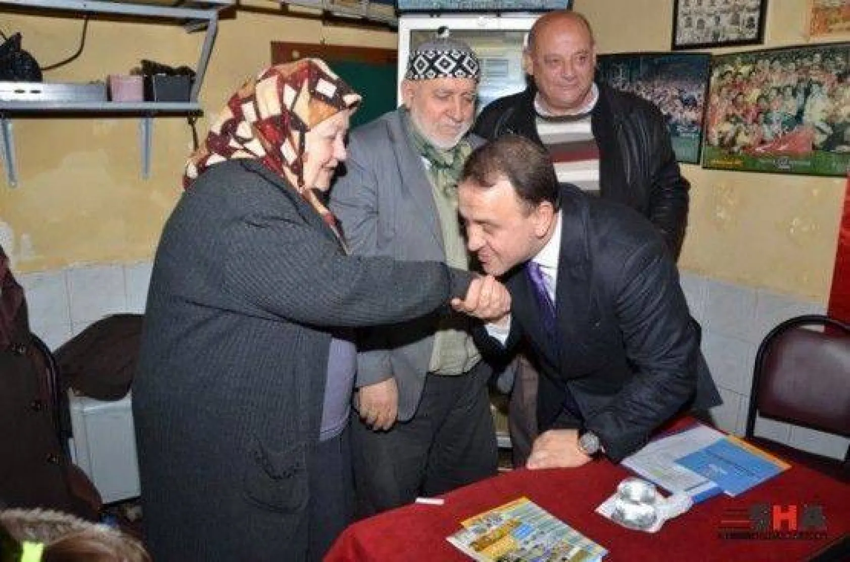 Kılıçlı'da Işıklar ve Ekibini Kadınlar Karşıladı