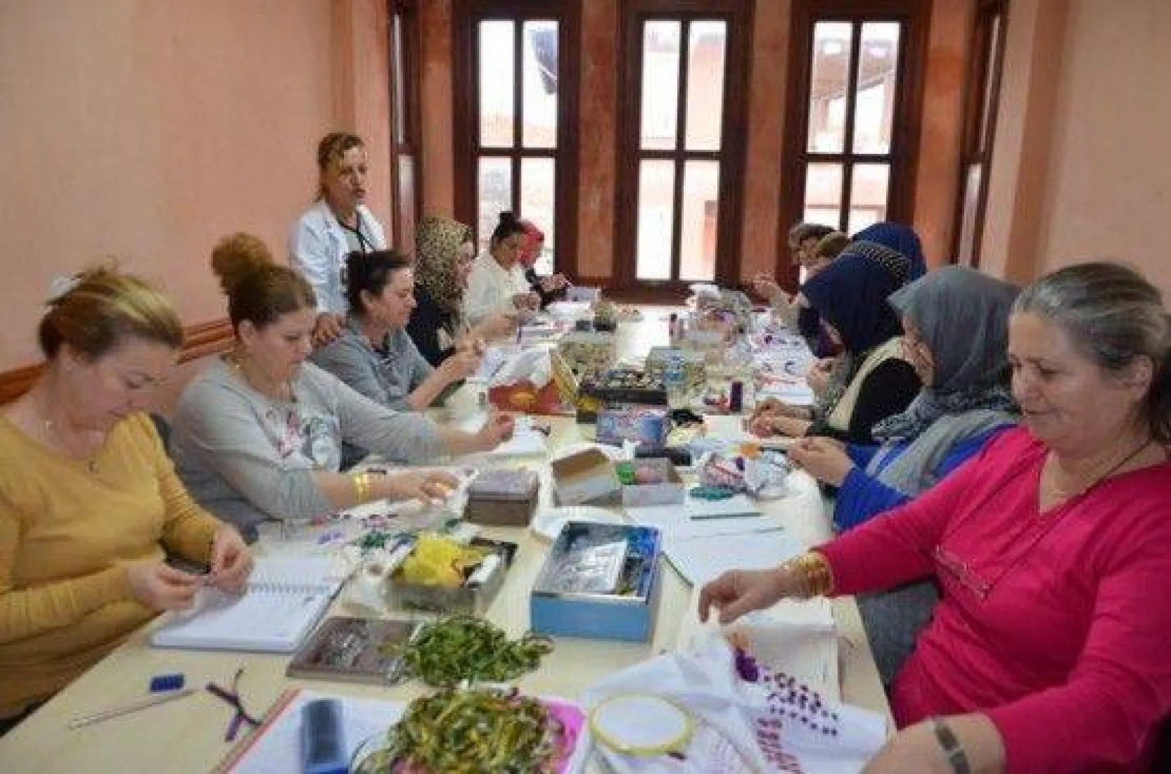 Silivrili Kadınlar Maharetlerini Sergiliyor