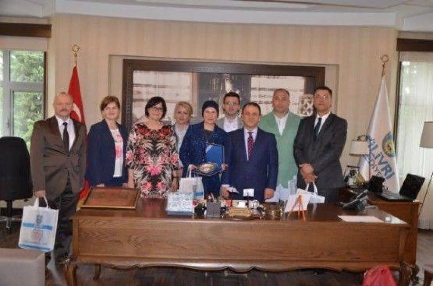 Kardeş Şehir'den Silivri'ye Ziyaret