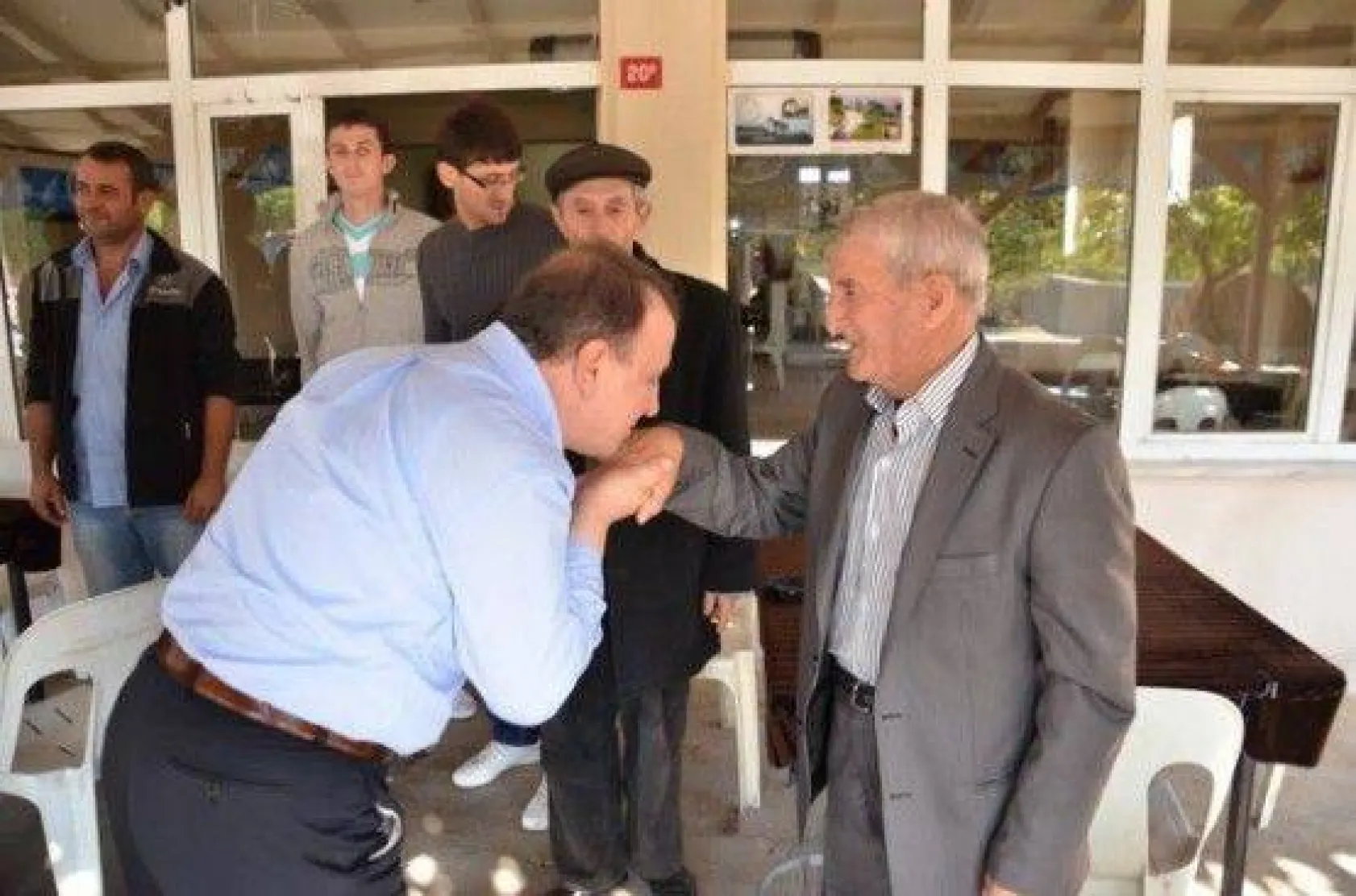 Işıklar Hemşehrileriyle Bayramlaştı