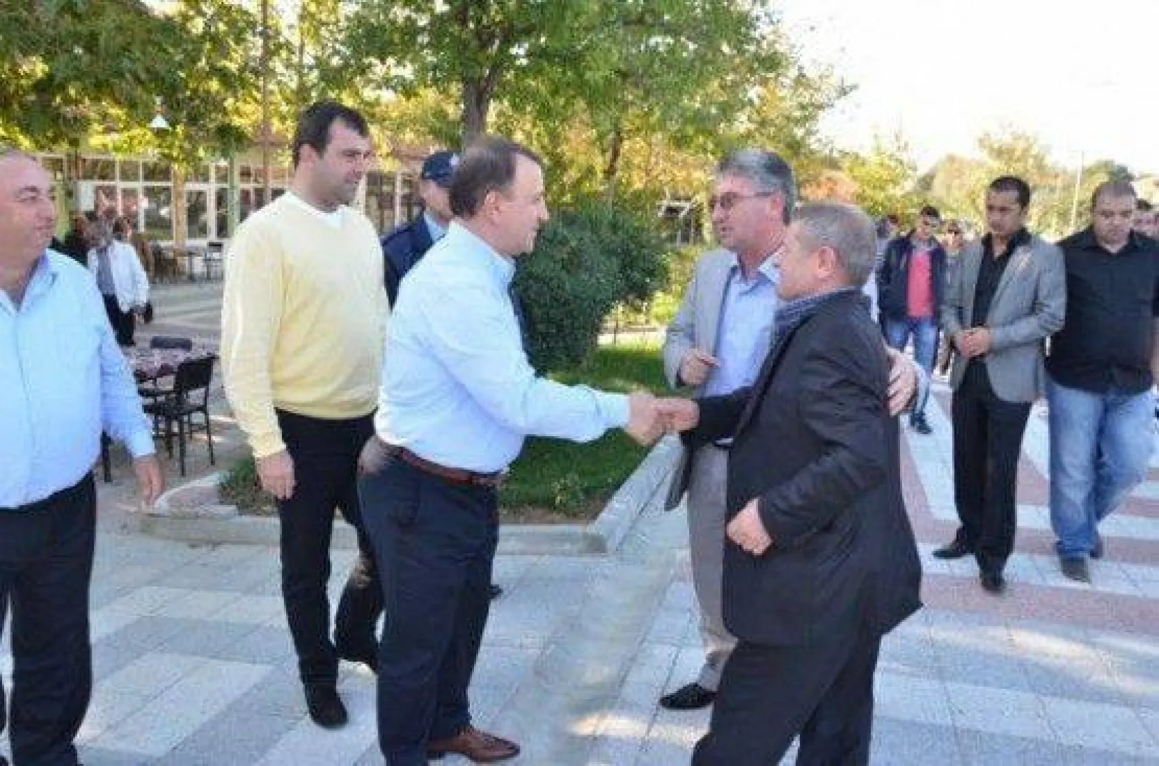 Işıklar Hemşehrileriyle Bayramlaştı