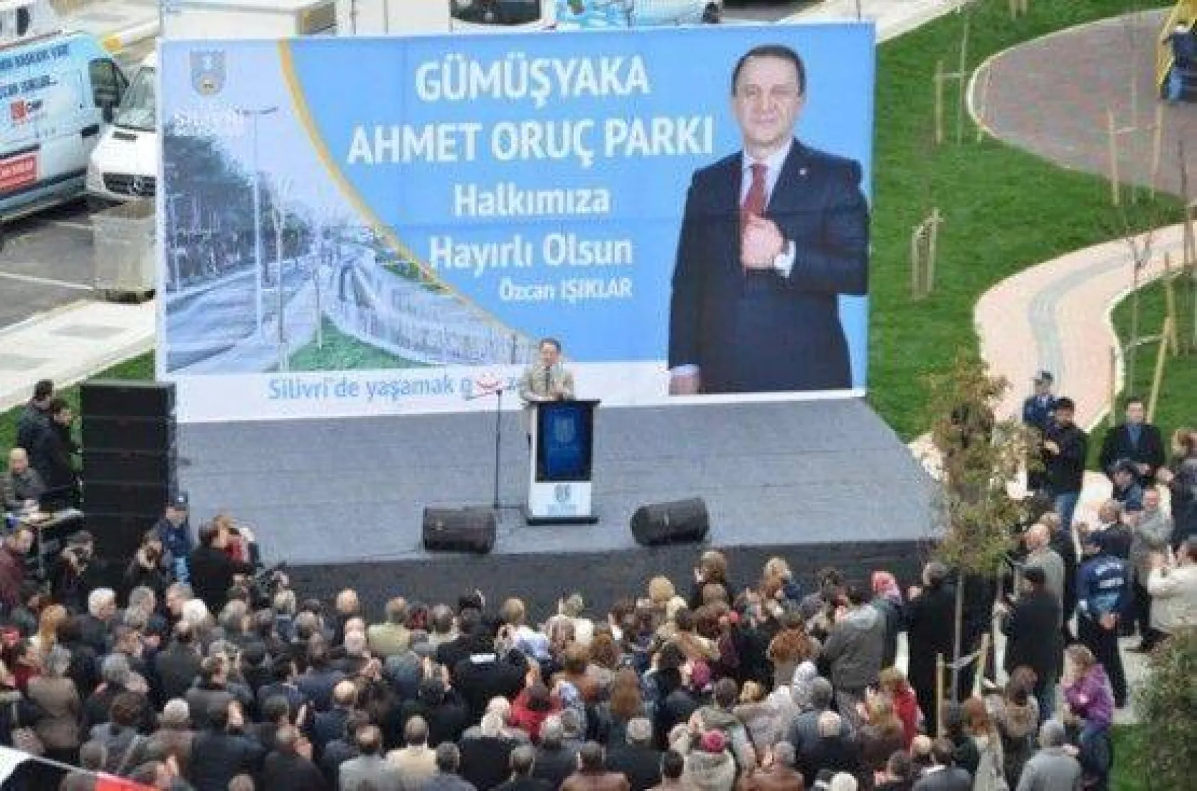 Ahmet Oruç Parkı Görkemli Bir Törenle Açıldı