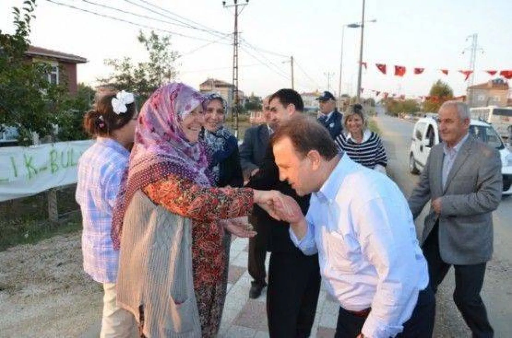 Işıklar Hemşehrileriyle Bayramlaştı