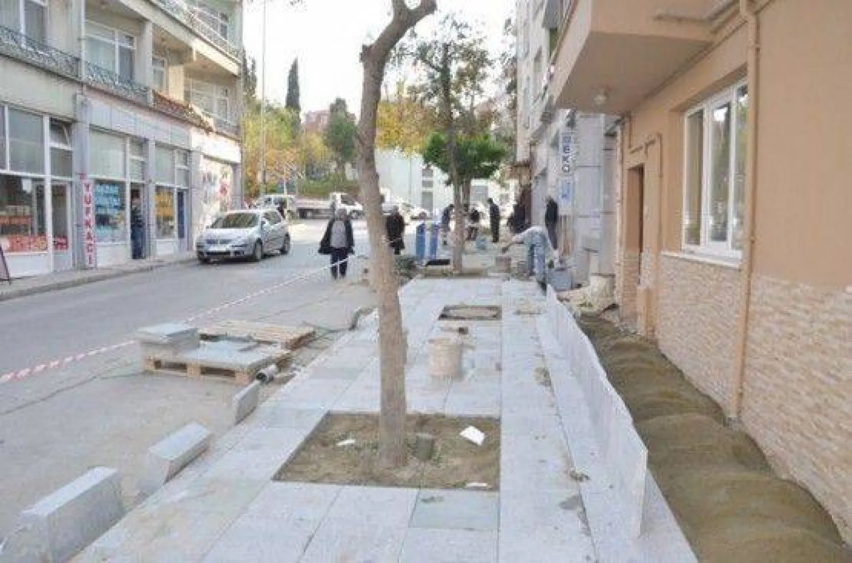 Kara Mustafa Caddesi düzenlemeleri başladı