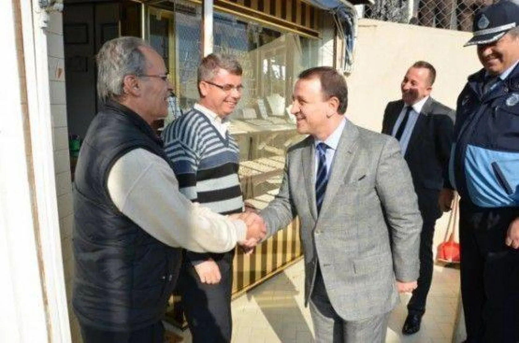 Gümüşyaka Esnafına Işıklar Ziyareti