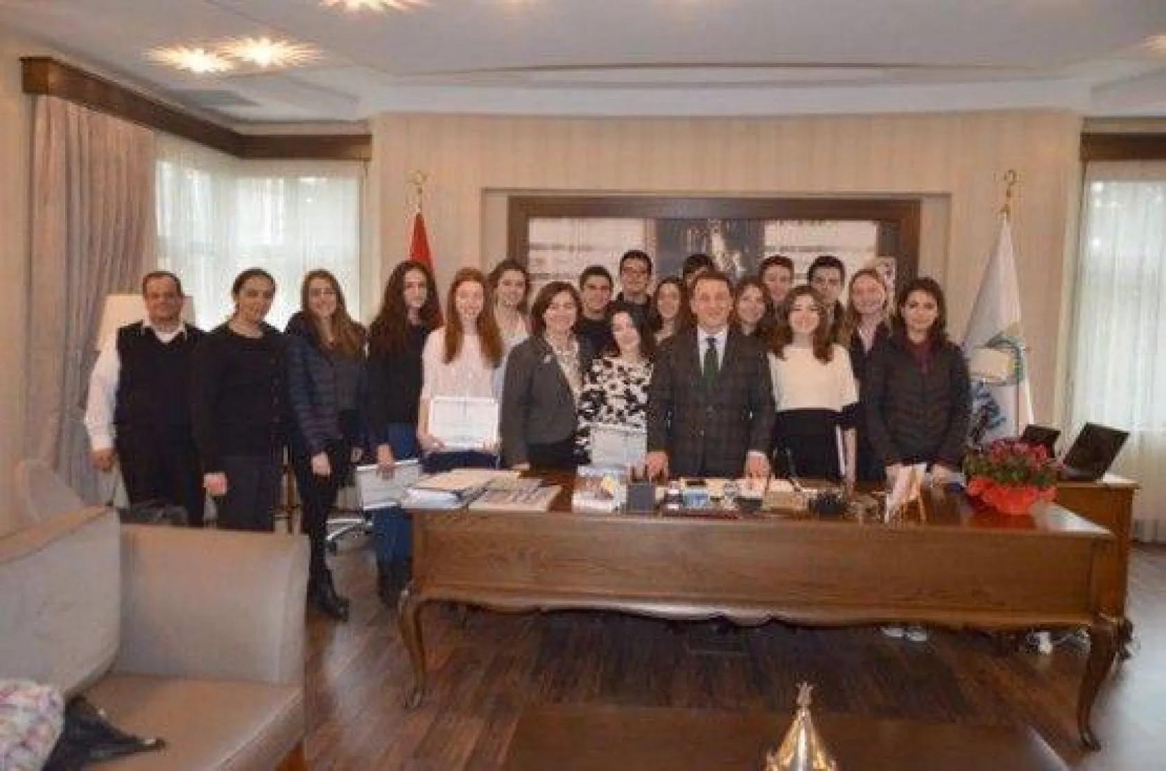 Fransız Lisesi Öğrencilerinden Örnek Çalışma