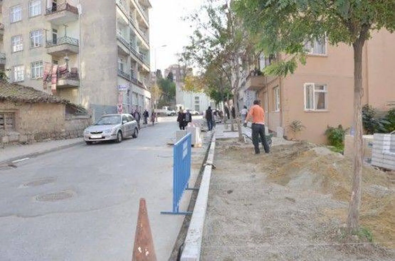 Kara Mustafa Caddesi düzenlemeleri başladı