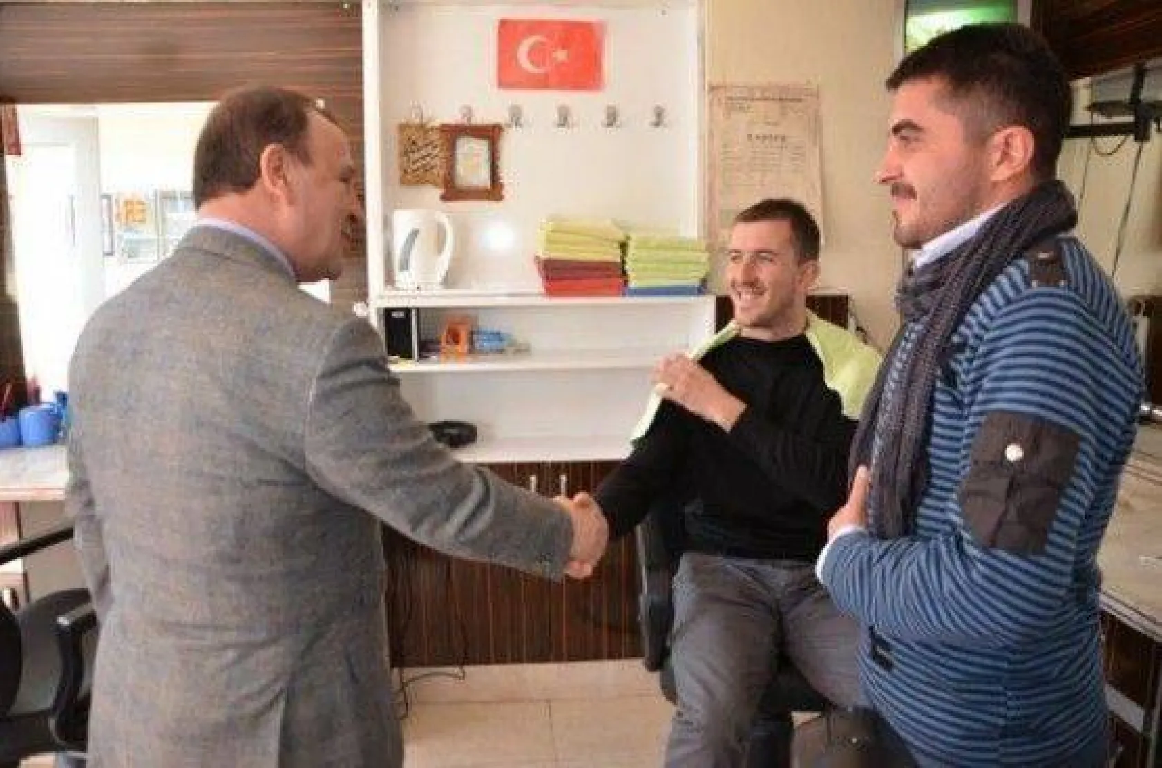 Gümüşyaka Esnafına Işıklar Ziyareti