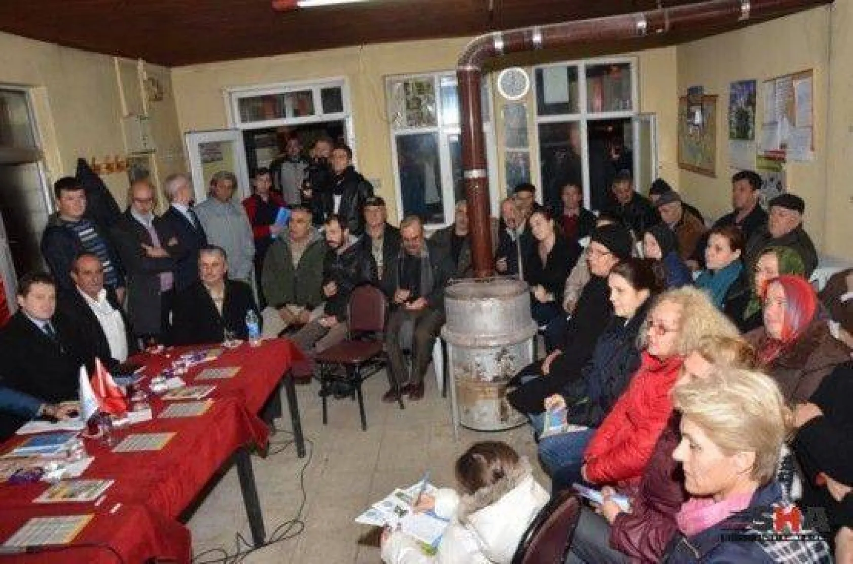 Kılıçlı'da Işıklar ve Ekibini Kadınlar Karşıladı