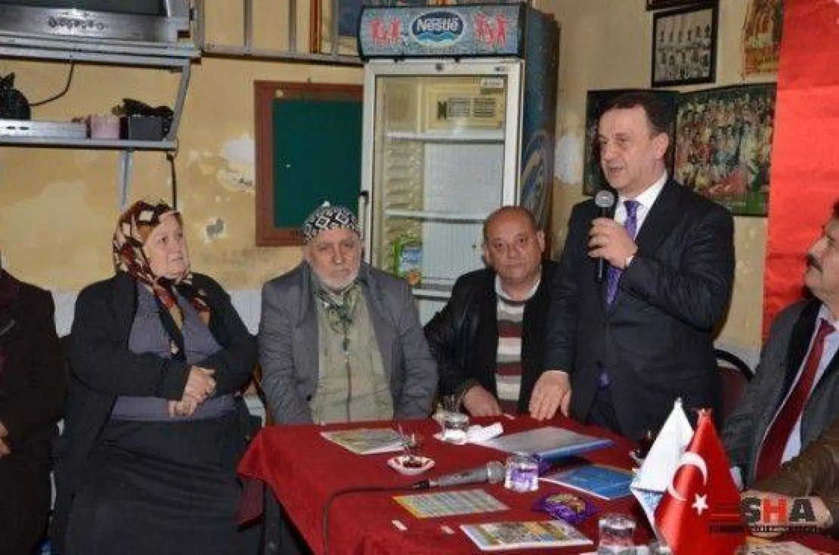 Kılıçlı'da Işıklar ve Ekibini Kadınlar Karşıladı