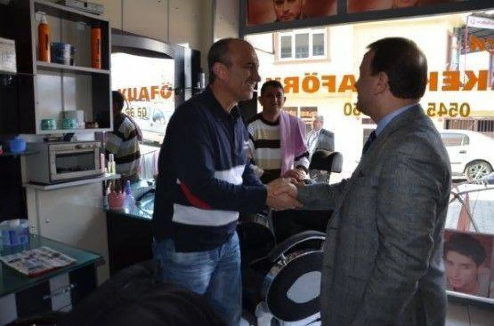 Gümüşyaka Esnafına Işıklar Ziyareti