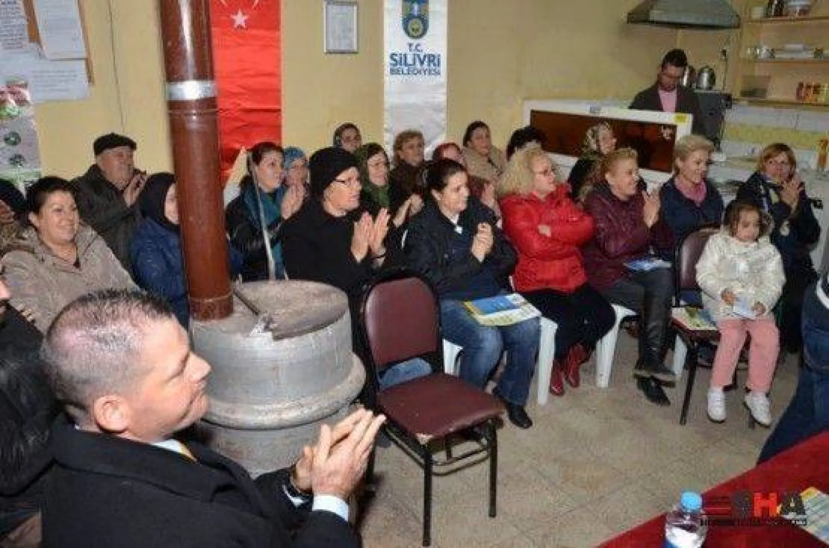 Kılıçlı'da Işıklar ve Ekibini Kadınlar Karşıladı