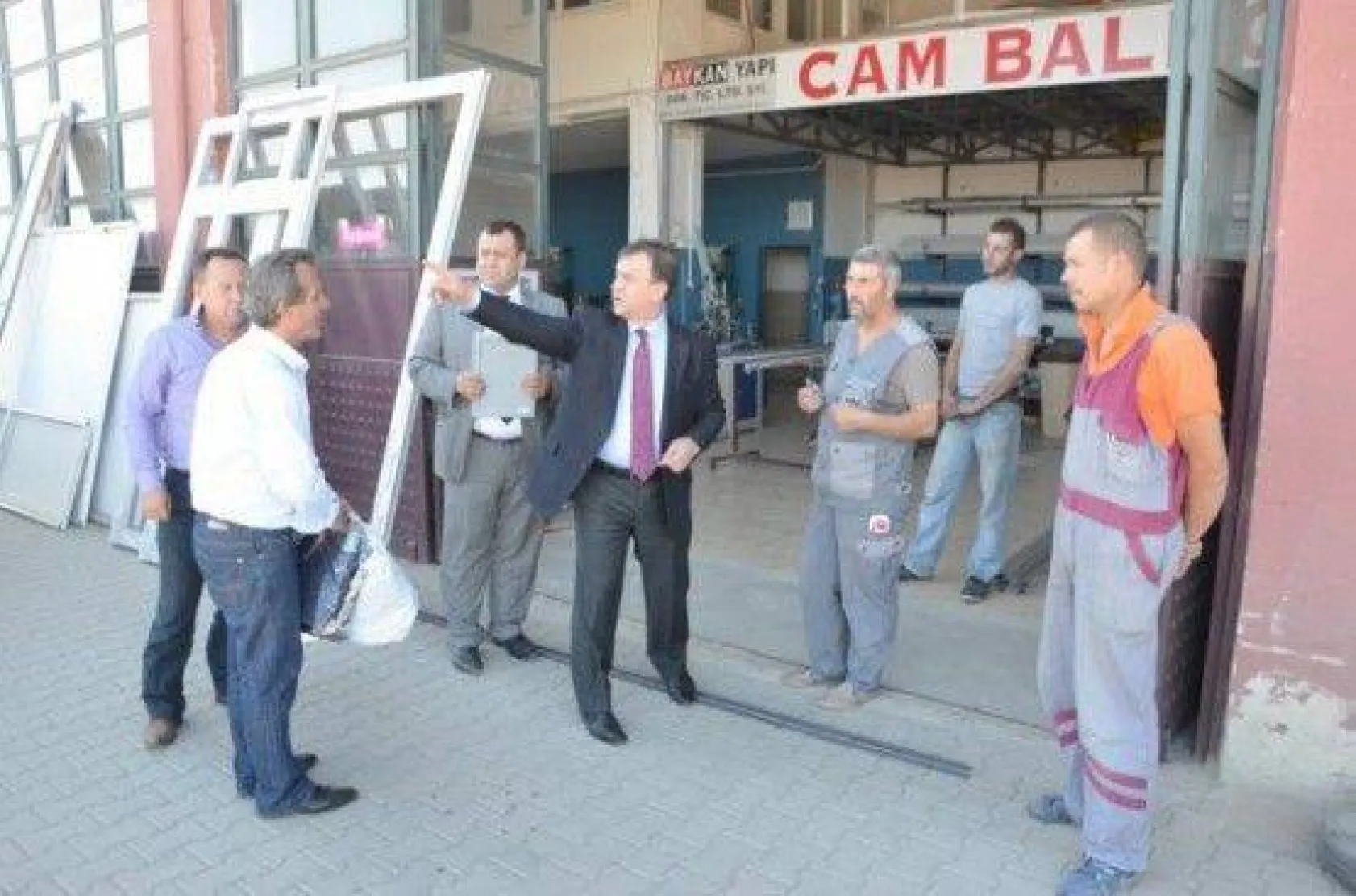 Sanayi Esnafına Işıklar Ziyareti Sürüyor