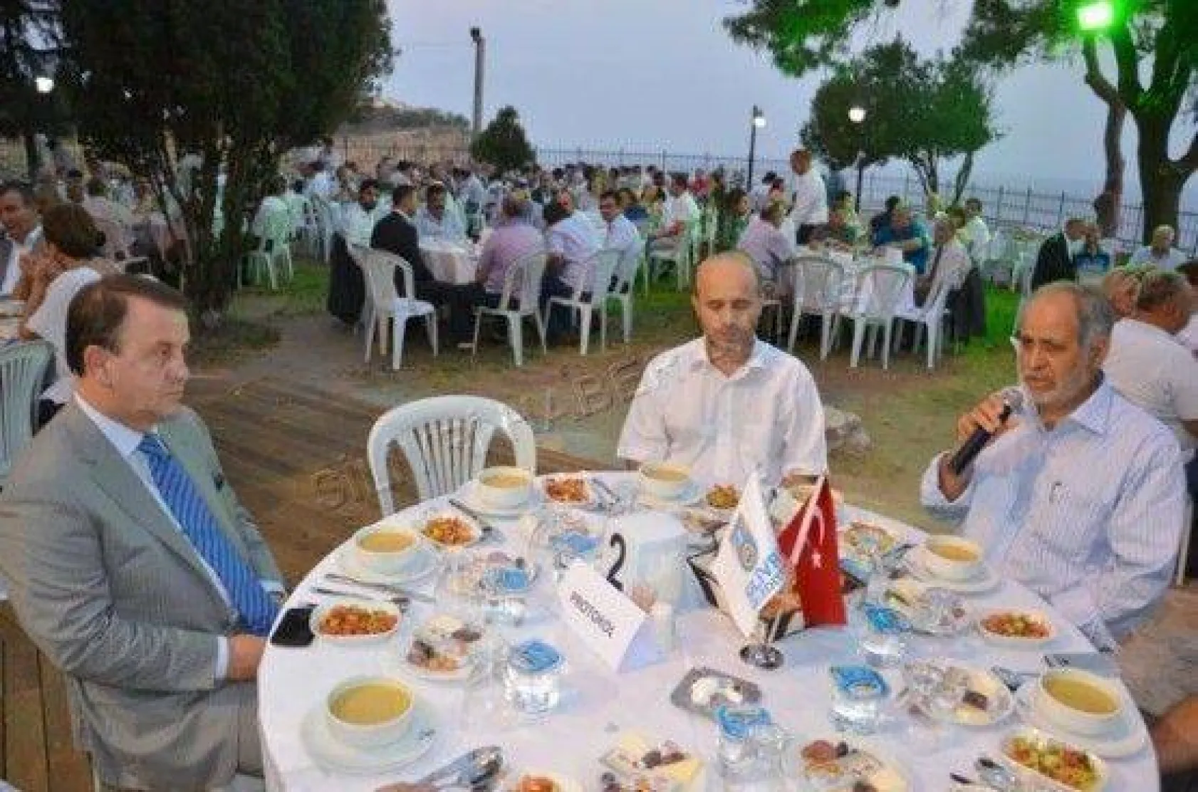 İlçe Protokolü İftar Yemeğinde Buluştu