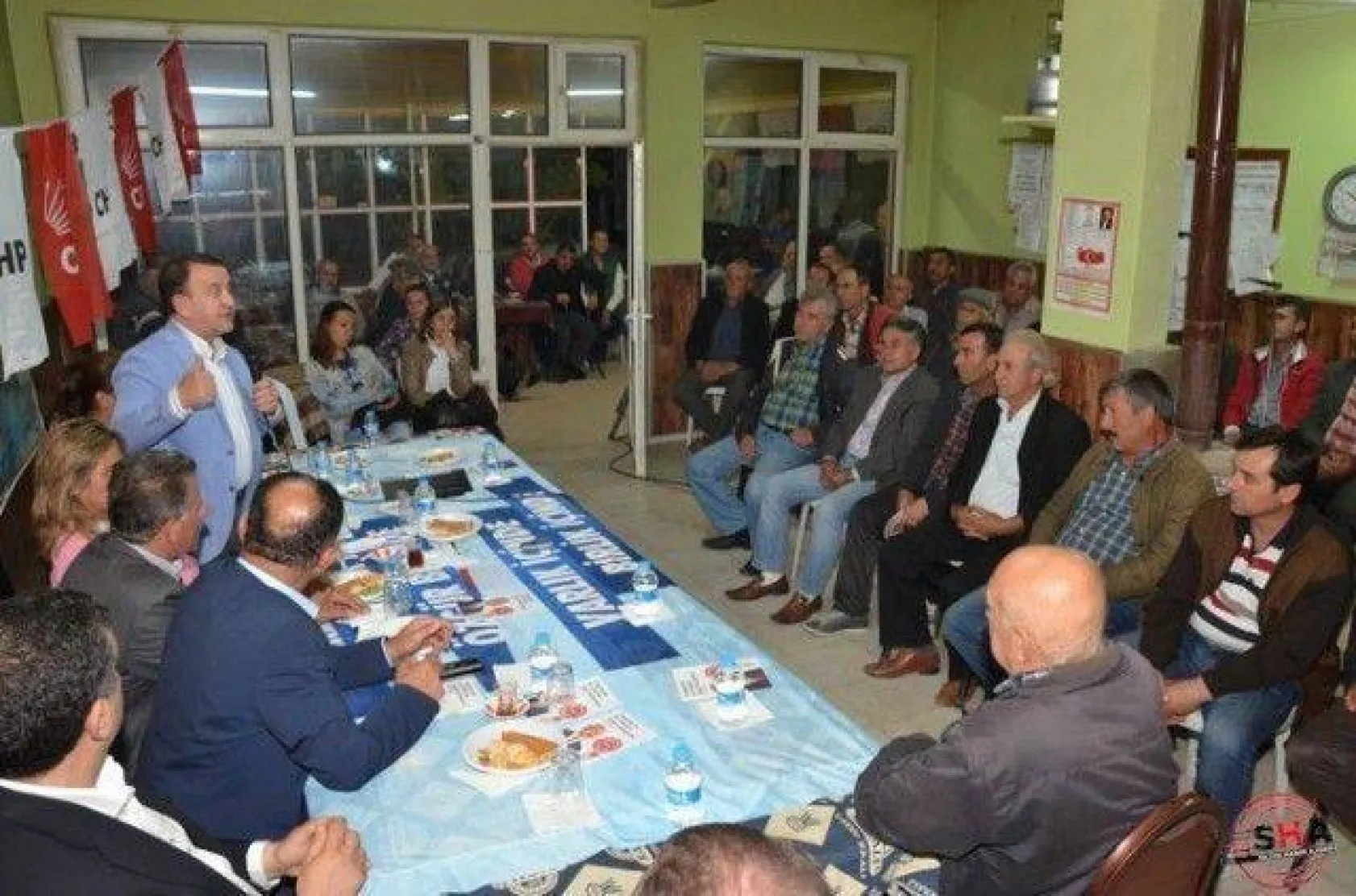 CHP İlçe Örgütü Akören'deydi