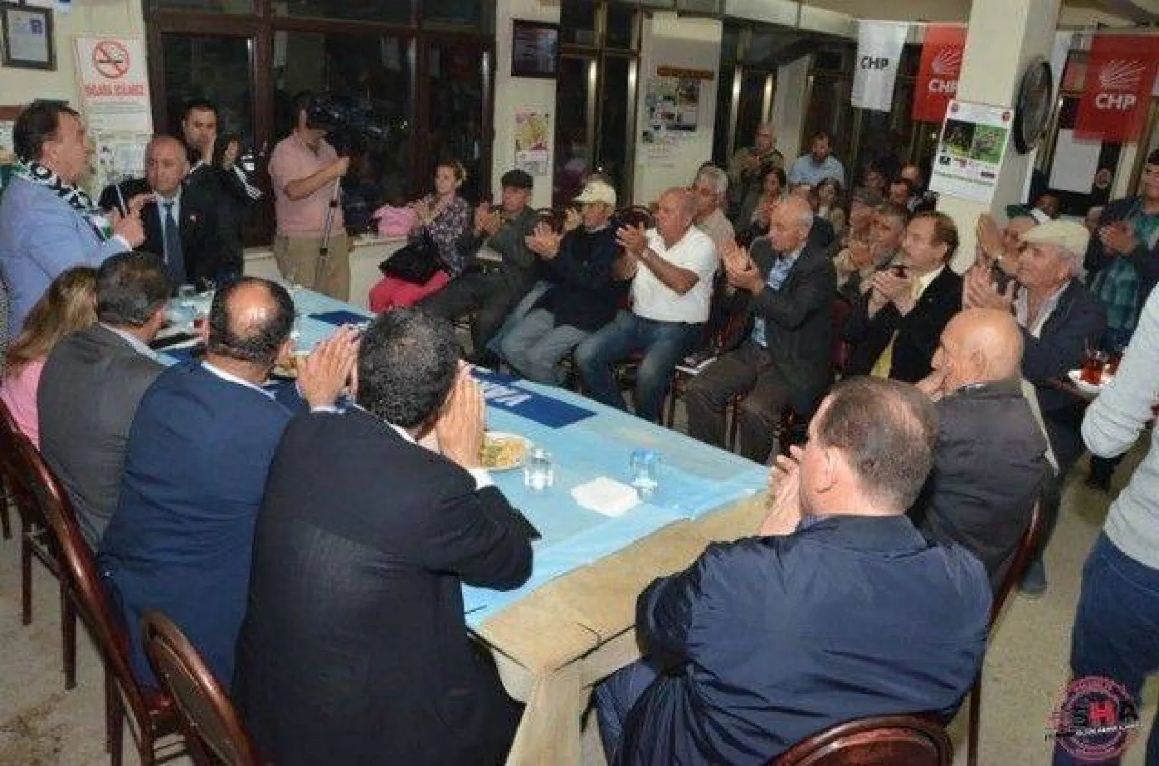 CHP İlçe Örgütü Akören'deydi