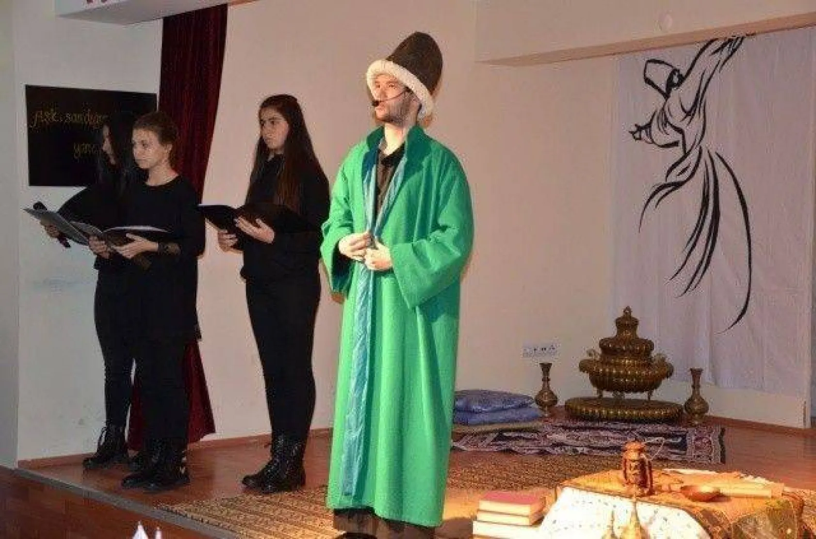 Öğrencilerden Mevlâna haftasına özel program