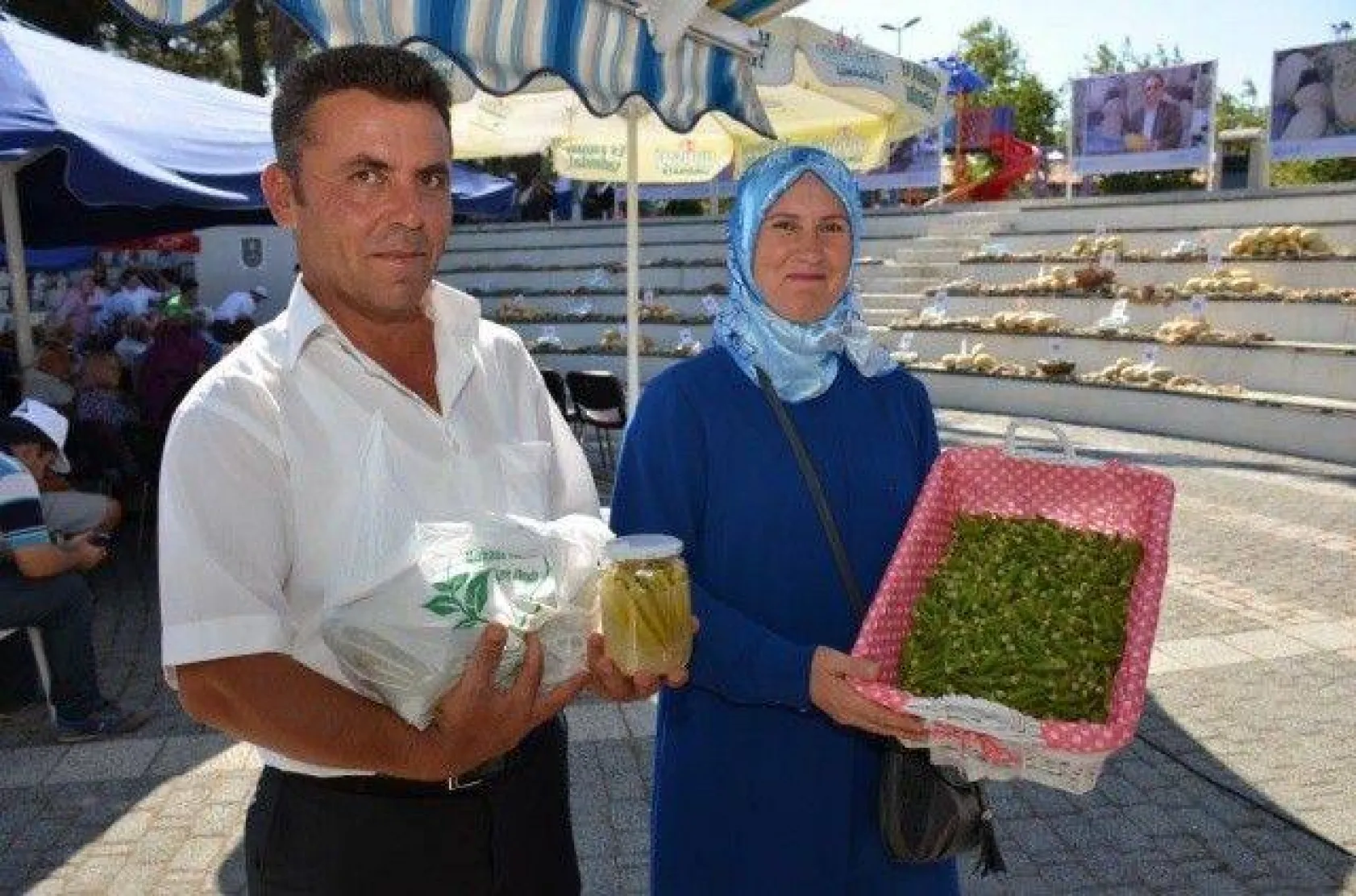 Selimpaşa'da En İyi Topatan Kavunu ve Bamya Yarışması