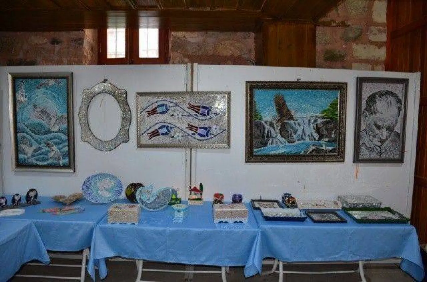 Kültür Merkezi Kursiyerlerinden Karma Sergi