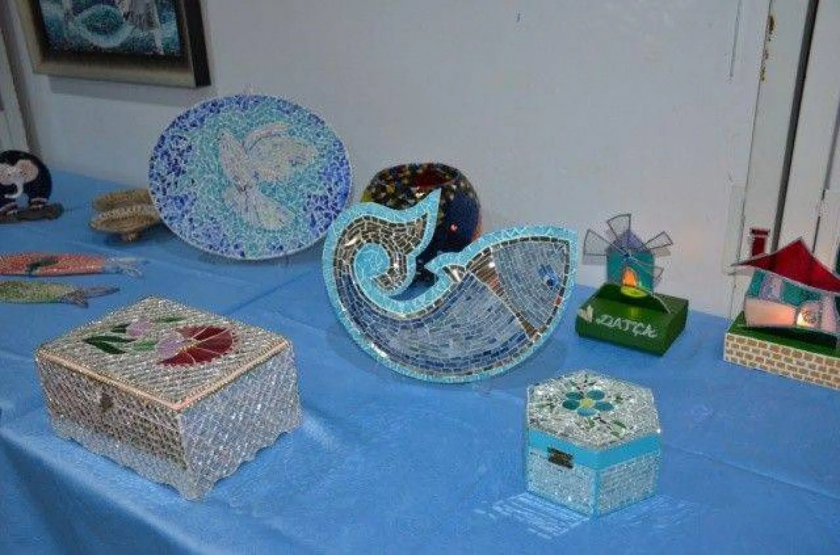 Kültür Merkezi Kursiyerlerinden Karma Sergi