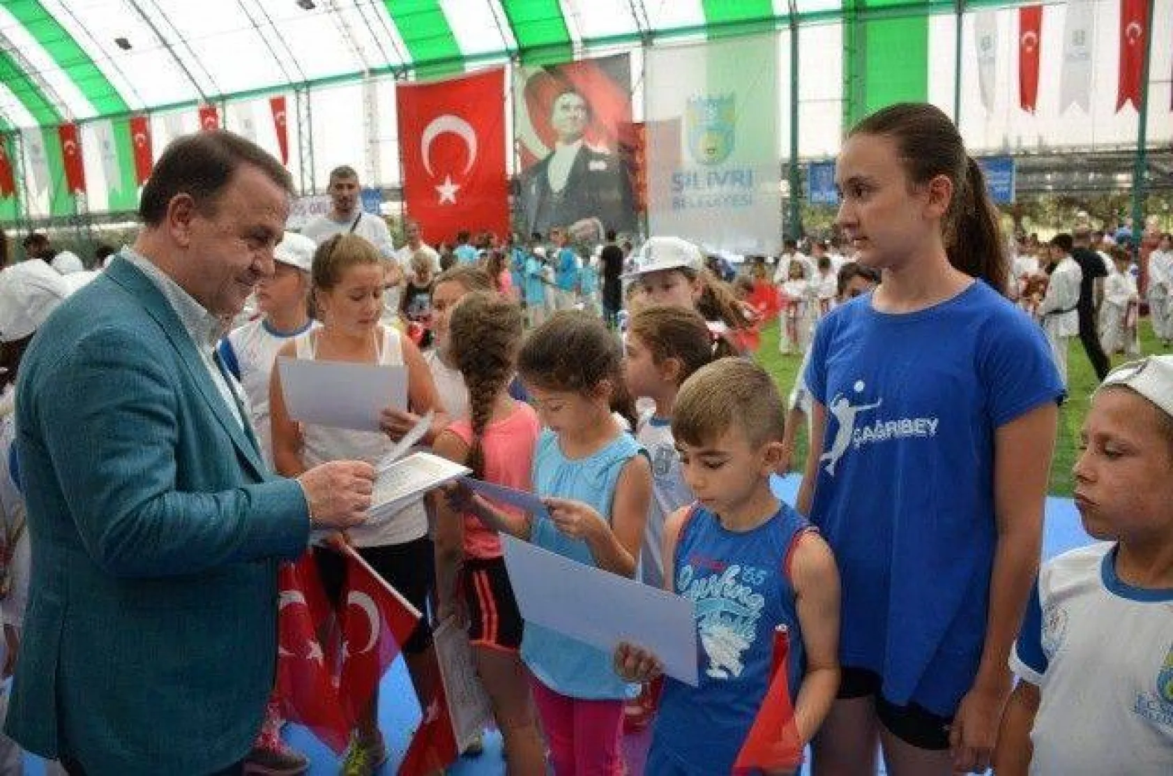 Yaz Spor Okulları Törenle Sona Erdi