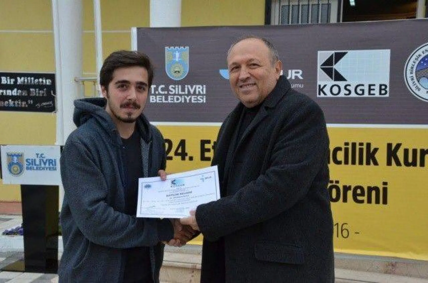 Genç Girişimciler Sertifikalandırıldı