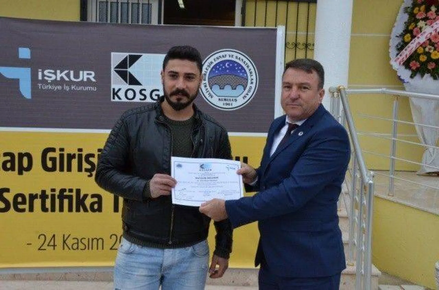 Genç Girişimciler Sertifikalandırıldı