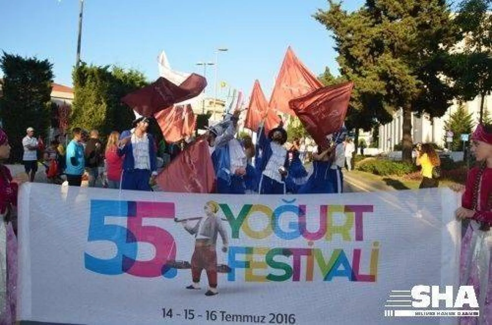 55.Silivri Yoğurt Festivali başladı
