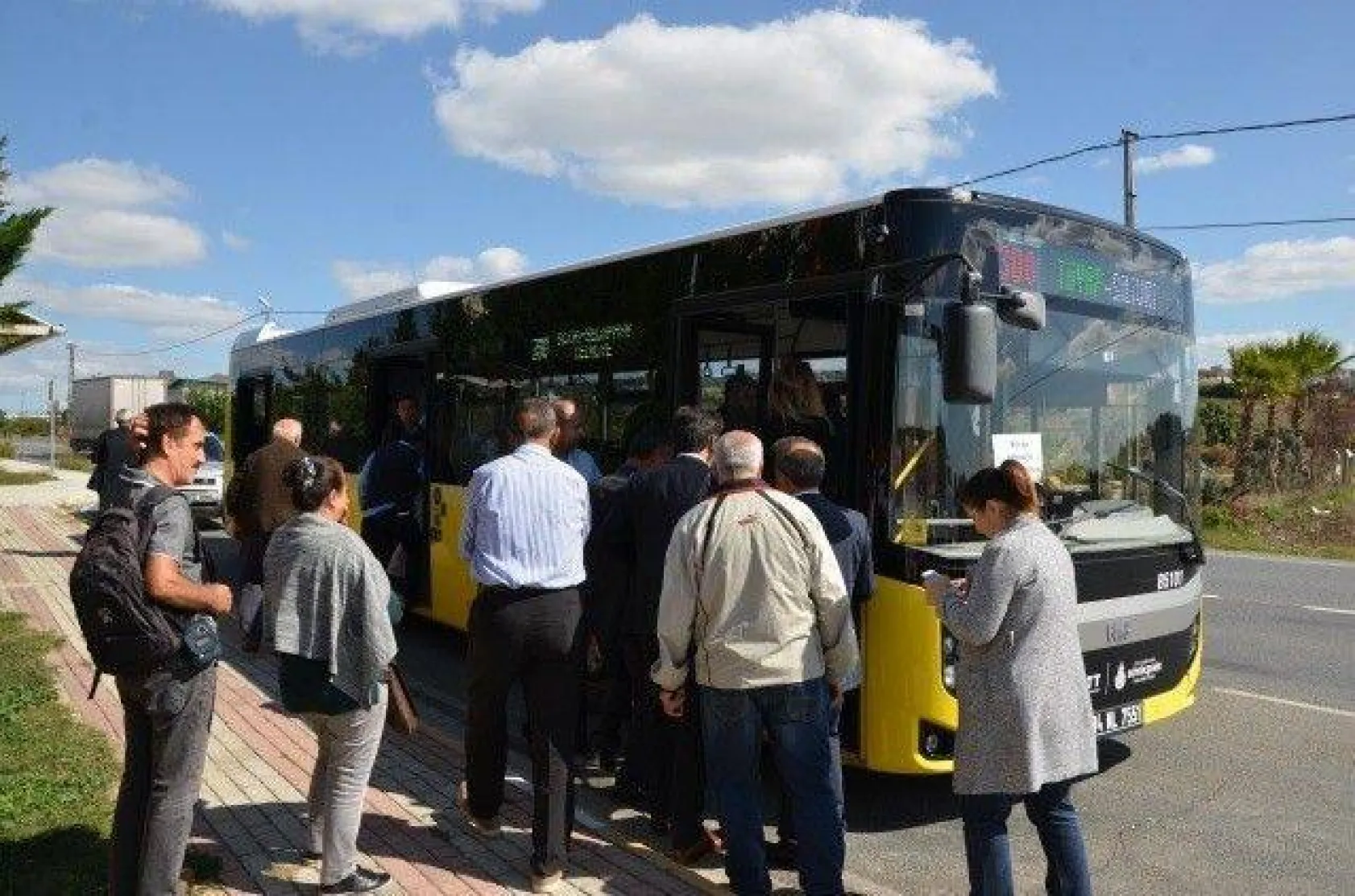 Kavaklı Ortaköy' e de İETT Seferleri Başladı