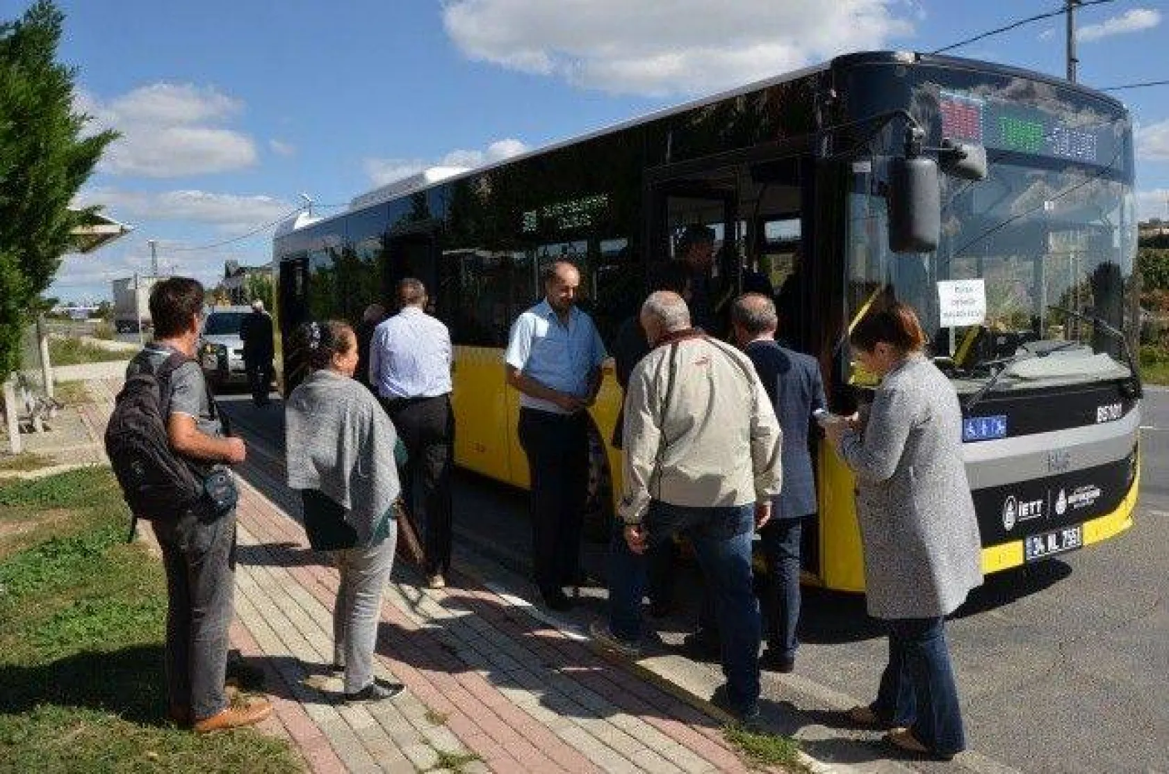 Kavaklı Ortaköy' e de İETT Seferleri Başladı
